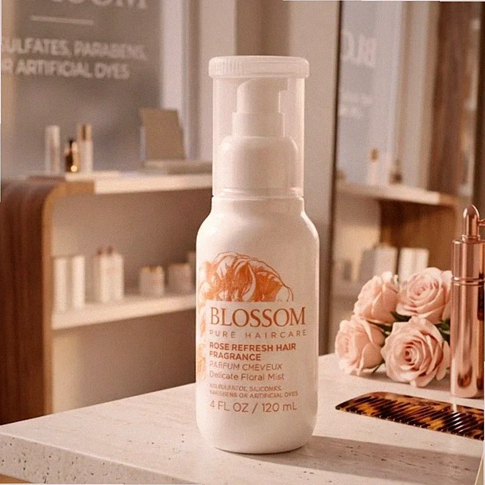 Blossom Pure Haircare Rose Refresh Hair Fragrance