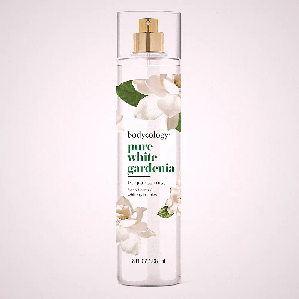Bodycology Fragrance Body Mist, Pure White Gardenia, 8 fl oz