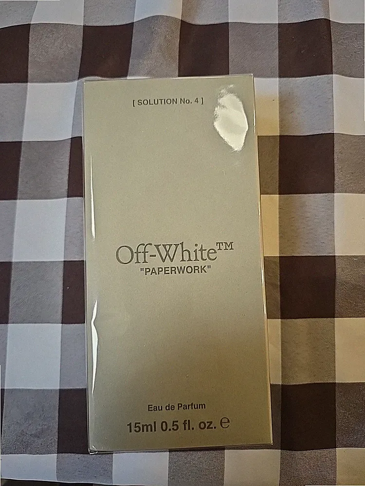 Bundle 3: Off-White Solution EDP Perfume Travel Spray: No 1,2,4 0.5oz 15 ml NIB