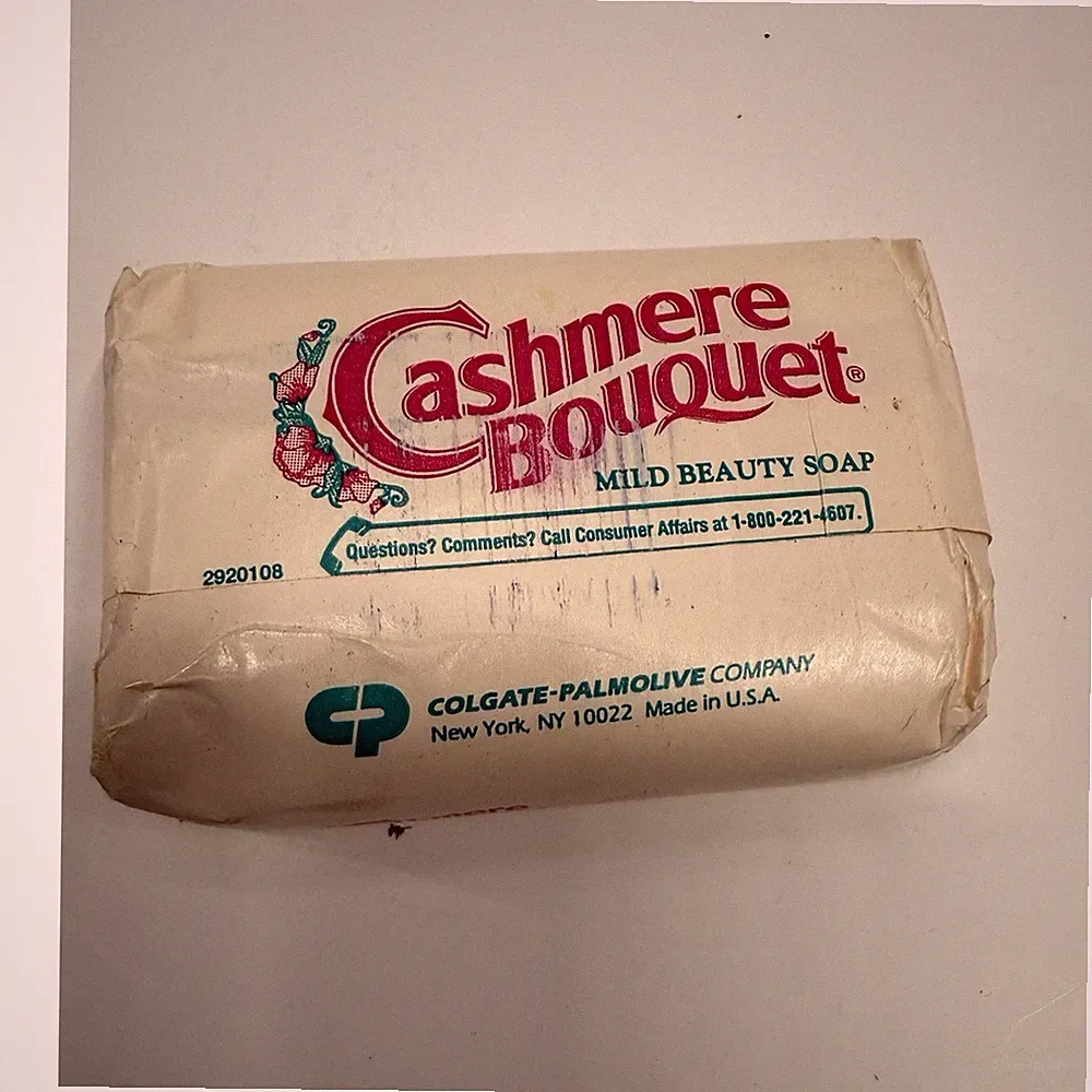 Cashmere Bouquet Mild Body Bar Soap, Classic Fragrance, 3.25 oz White