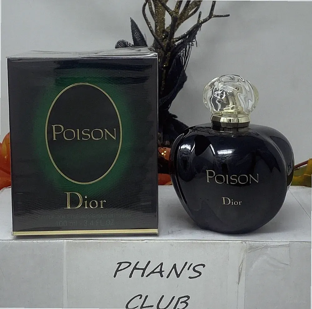 Christian Dior Poison 3.4oz - Eau de Toilette Oriental Floral Perfume for Women