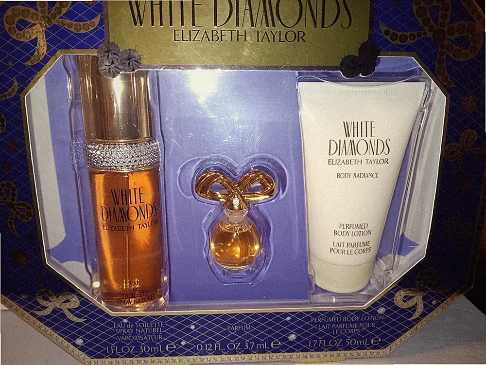 Elizabeth Taylor White Diamonds 3pc Perfume Gift Set