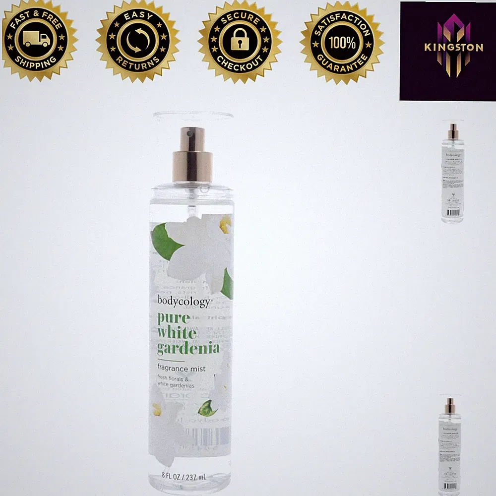 White floral perfume