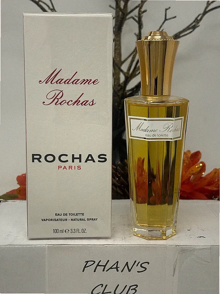Madame Rochas Eau de Toilette 3.3oz Floral Aldehyde Perfume for Women