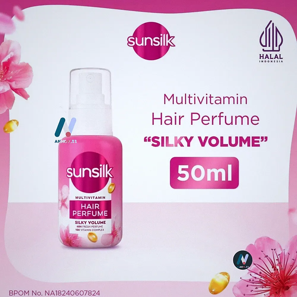 SUNSILK Hair Perfume Fragrant Mist Nourish Soft Smooth Voluminous Moisturizing