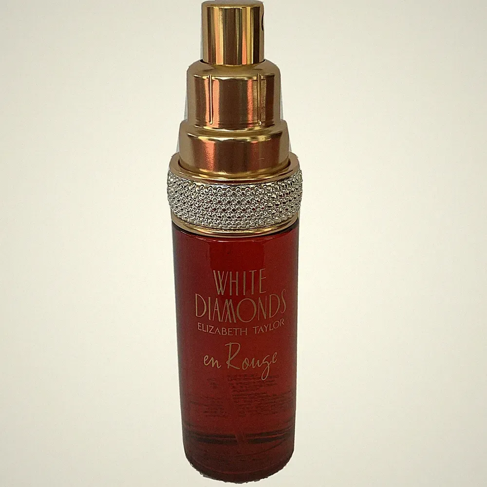 White Diamond En Rouge By Elizabeth Arden 1 oz Eau De Toilette Perfume No Box