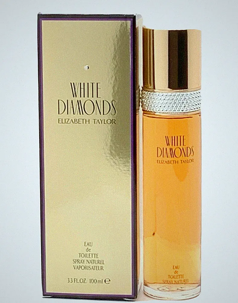 WHITE DIAMONDS Perfume by Elizabeth Taylor 3.4oz Eau de Toilette For Women New