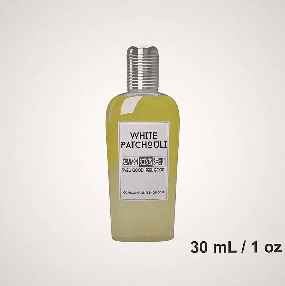 White Patchouli Perfume Body Oil [Unisex Fragrance Attar] - Common Scents Shop