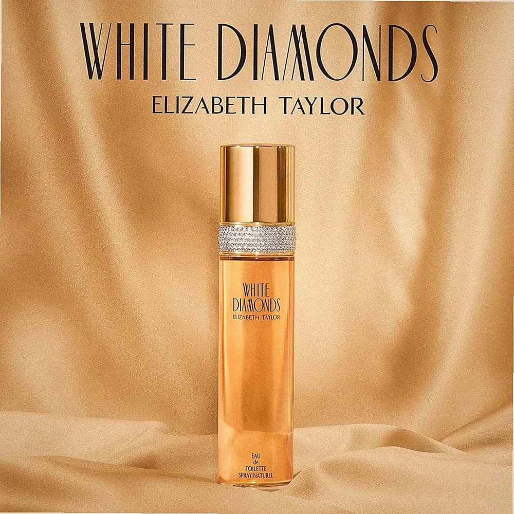 Women's Perfume, White Diamonds, Eau De Toilette EDT Spray, 3.3 Fl Oz